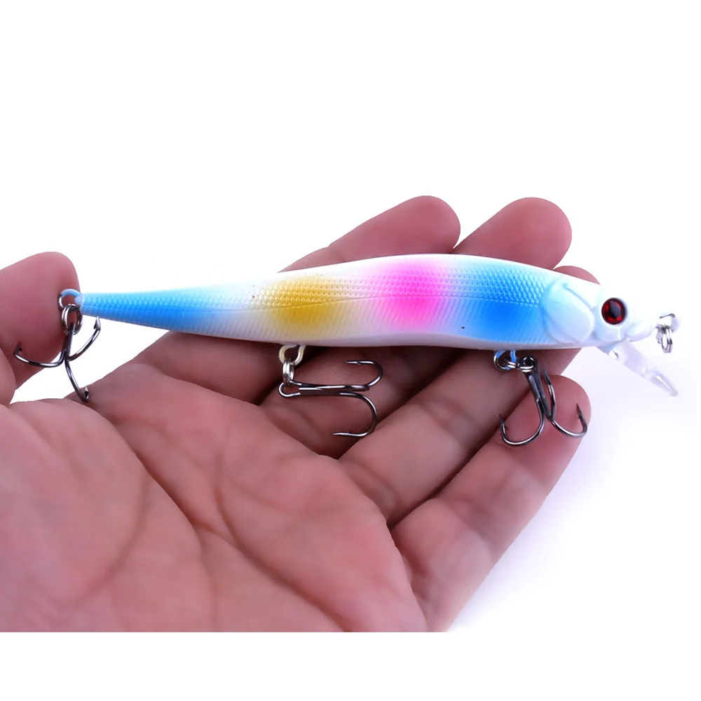 1pcs Hot Sale Minnow Fishing lures 11.5CM 13.1G Fishing Tackle Swimbait  Wobbler Hard Bait Sea Fishing Artificial Lure