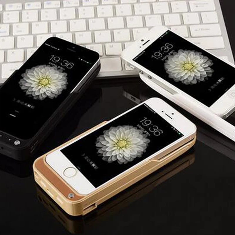 4200 мАч чехол для зарядного устройства для iphone 5 5G 5S SE внешний аккумулятор чехол Чехол для зарядки