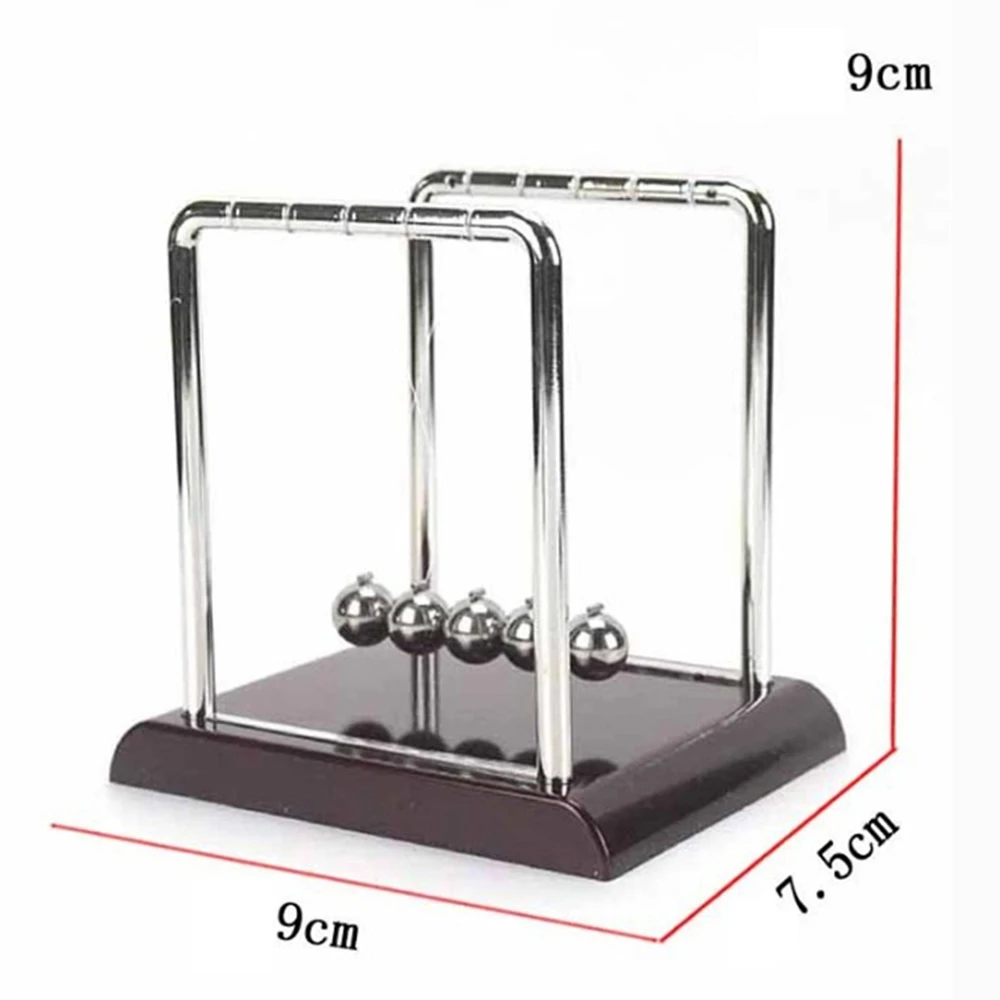 1Pc Newtons Cradle Table Decor Balance Ball Pendulum Ball Physics Tumbler Craft Home Decorations Desk Toy Gift 4