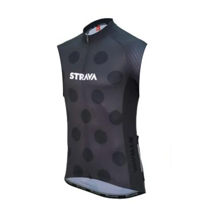 Pro team STRAVA летние рубашки без рукавов для мужчин MTB Дорожный велосипед Велоспорт Джерси Высокое качество одежда для велоспорта Майо Ropa Ciclismo