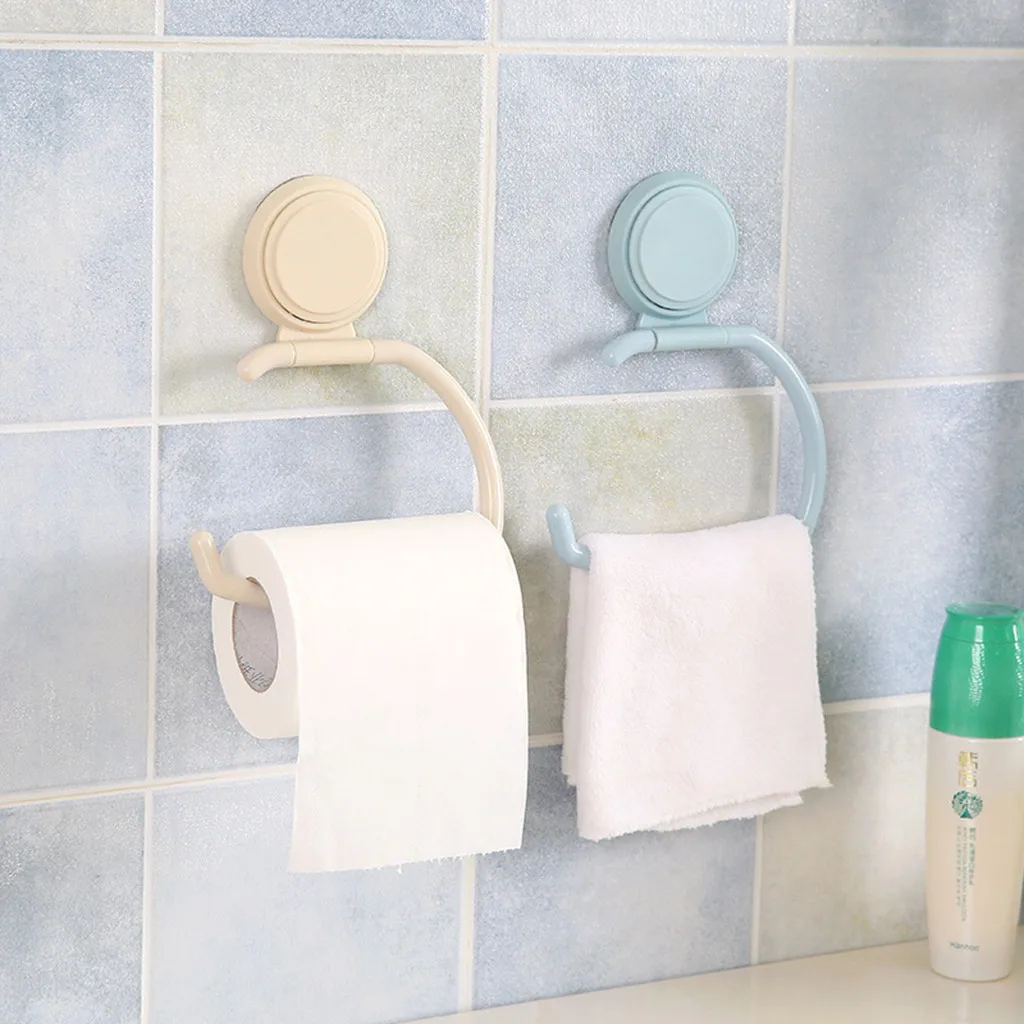 Kitchen Tissue Holder Hanging Bathroom Toilet Roll Paper Holder Towel Rack Kitchen Cabinet Door Hook Holder Organizer 1.572