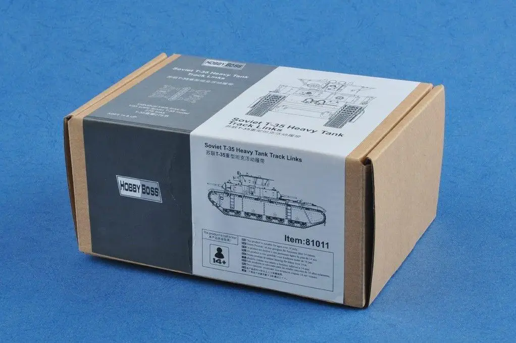Гусеницы для тяжелых танков Hobbyboss 1/35 81011 советского T-35 83841 | Игрушки и хобби