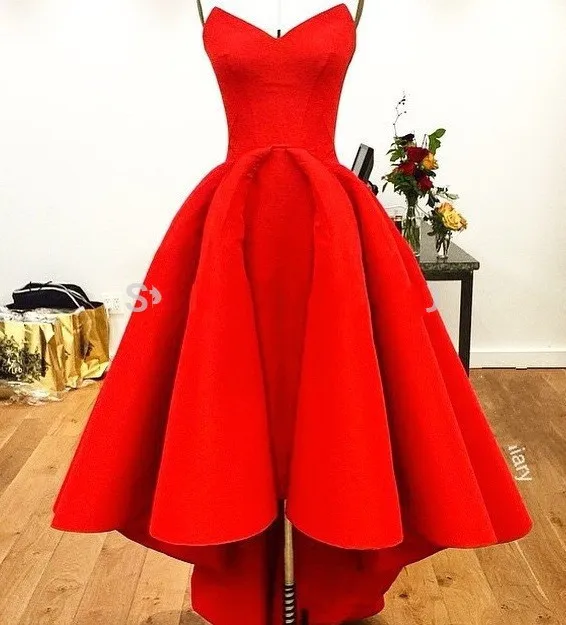 Vestidos, новинка, милое Пышное сатиновое красное летнее платье Myriam Fares, вечерние платья знаменитостей, хит, великолепное платье подружки невесты