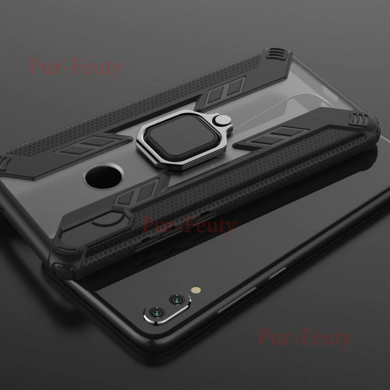 Чехол для Xiaomi Redmi Note 7 M1901F7H силиконовый защитный бампер ударопрочный металлический чехол для Redmi Note 7 Pro M1901F7BE