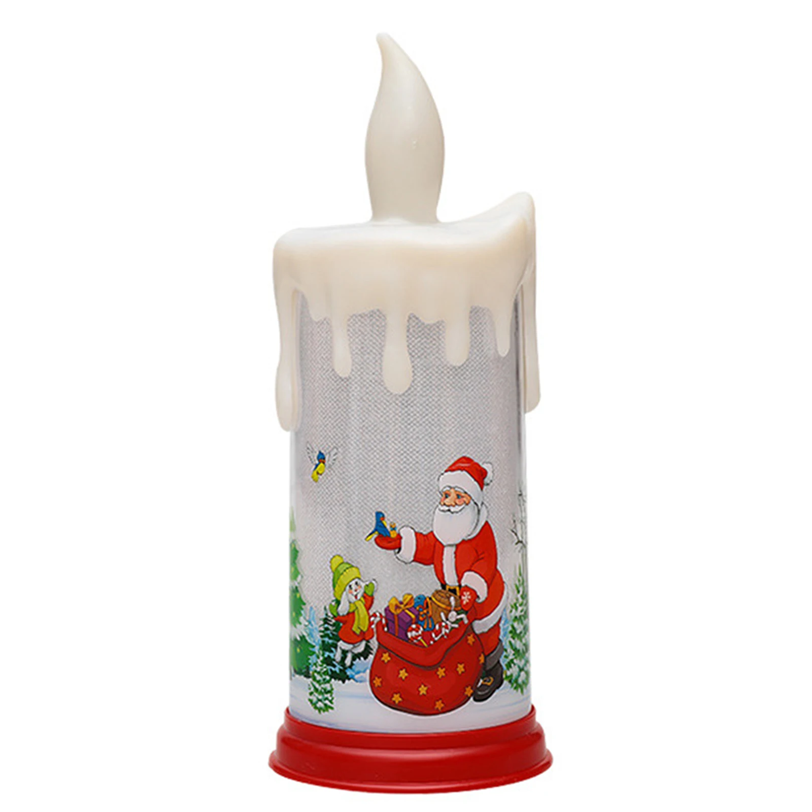 

LED Candle Simulation Tears Housewarming Gifts For Party Decoration Home Decor Dining Table And Windowsill Christmas