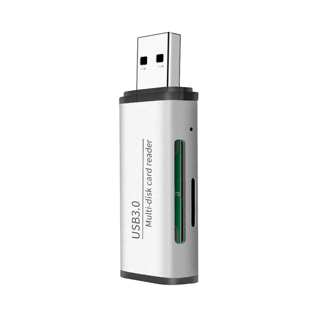 SL Кард-ридер Высокоскоростной USB 3,0 SDXC SDHC Устройство для чтения карт памяти набор для SD/MicroSD/TF Транс-флэш-карты USB3.0 адаптер конвертер инструмент - Цвет: SL