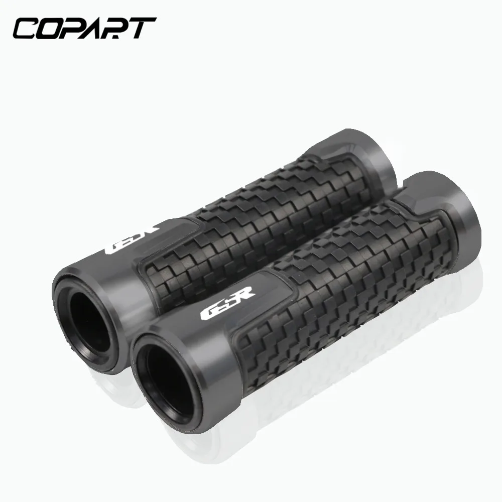 For SUZUKI GSR600 GSR 600 GSR750 GSR 750 2011- GSR400 GSR 400 2008-2012 Motorcycle Handlebar Grip handle bar Motorbike grips - Цвет: Черный