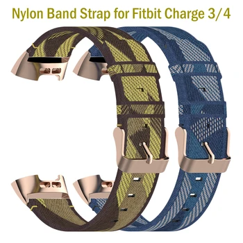 

New Nylon Band for Fitbit Charge 3/ Charge 4 SE Woven Wristband Strap for Woman Man Watchband Straps Charge 3 SE Bracelet Bands