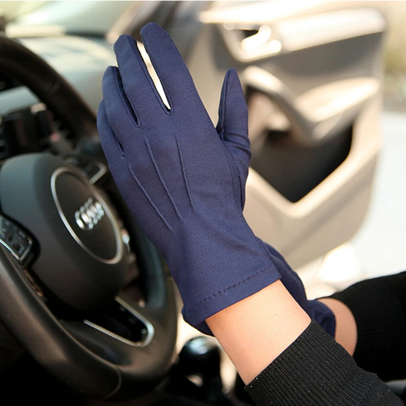 High Quality Man's Half Finger Gloves Breathable Non-Slip Fitness Leather Fingerless Gloves Black Camel Driving Gloves Male NAN7 mens snow gloves