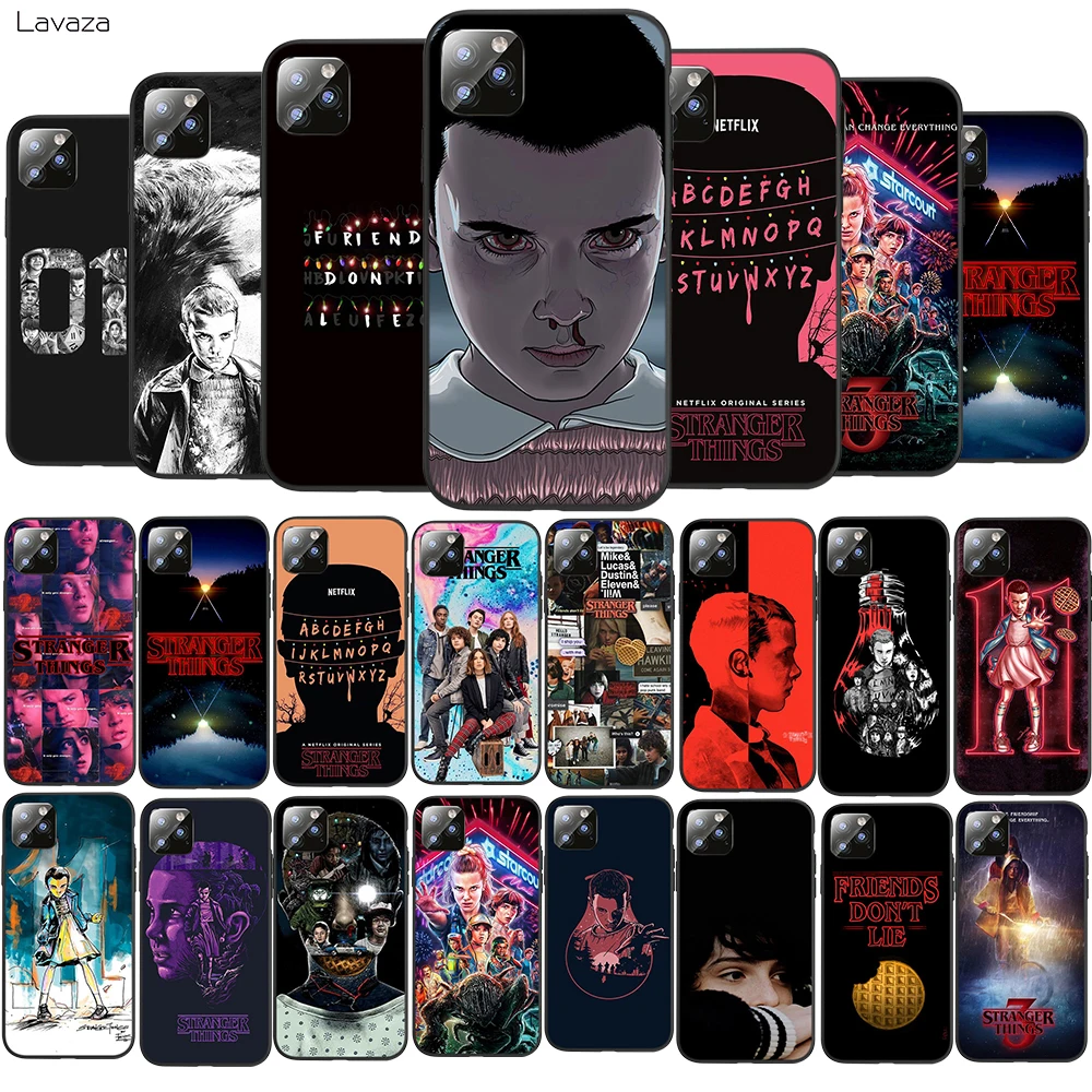 

Lavaza Stranger Things Movies TPU Soft Case for iPhone 8 7 6 6S Plus 5 5S SE X XS 11 Pro Max XR Coque Shell Cases