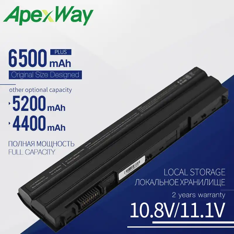 10 8v Laptop Battery T54fj M5y0x For Dell Latitude E54 E54m E5430 E55m E5530 E61 E64 E6430 E65 E6530 Inspiron 74 Laptop Batteries Aliexpress