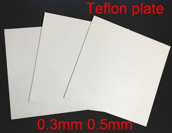 

0.3mm 0.5mm thickness ptfe sheet Teflon plate Polytetrafluoroethylene board ETFE Panel acid alkali resistance corrosion