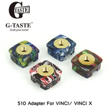 ГОРЯЧИЙ G-taste TOVAPO 510 адаптер для VOOPOO VINCI/VINCI X RDA RTA RDTA электронных сигарет нить