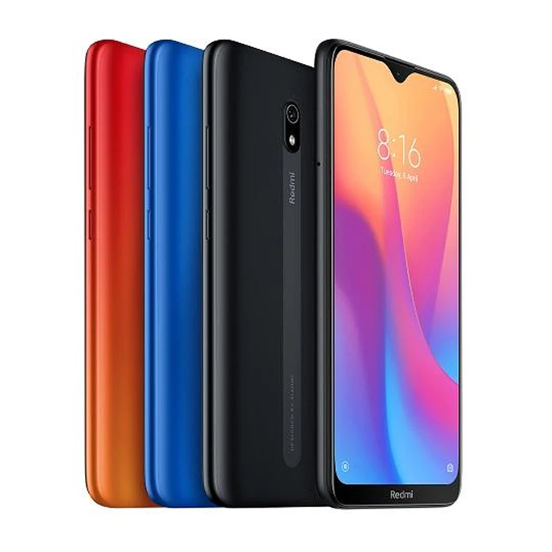 Xiaomi Redmi 8A 8 A с глобальной версией, 2 Гб, 32 ГБ, 6,22 дюйма, Восьмиядерный мобильный телефон Snapdargon 439, 5000 мАч, смартфон с камерой 12 МП