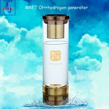 

MRET OH 7.8Hz Earth frequency Molecular Resonance Hydrogen rich generator water bottle Electrolysis Ionizer Generator 600ML