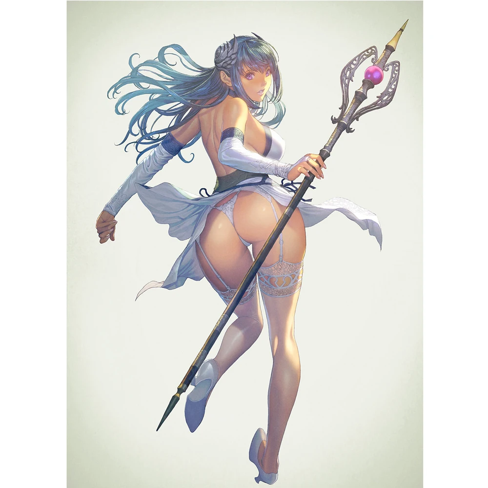 Anime-Poster-Sexy-Mural-Modern-Canvas-Decorative-Painting-Frameless-Art-Printing-Home-Decorative-Painting (1)