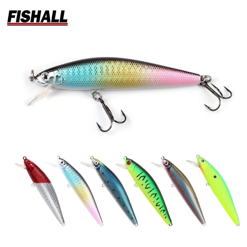 

Minnow Wobbler 90mm 11.5g 70mm 6.5g Floating Depth 1.5m 1.0m Long Casting Shad Jerkbait Fishing Lure Bait Isca Tackle