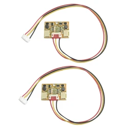 Double lampe pour rétro éclairage LED universel, 2 unités, pilote à courant Constant, pour modification de bandes LED de 15 à 24 pouces 