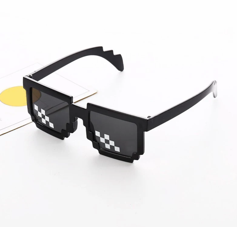 Trendy unisex sluneční brýle Pixel