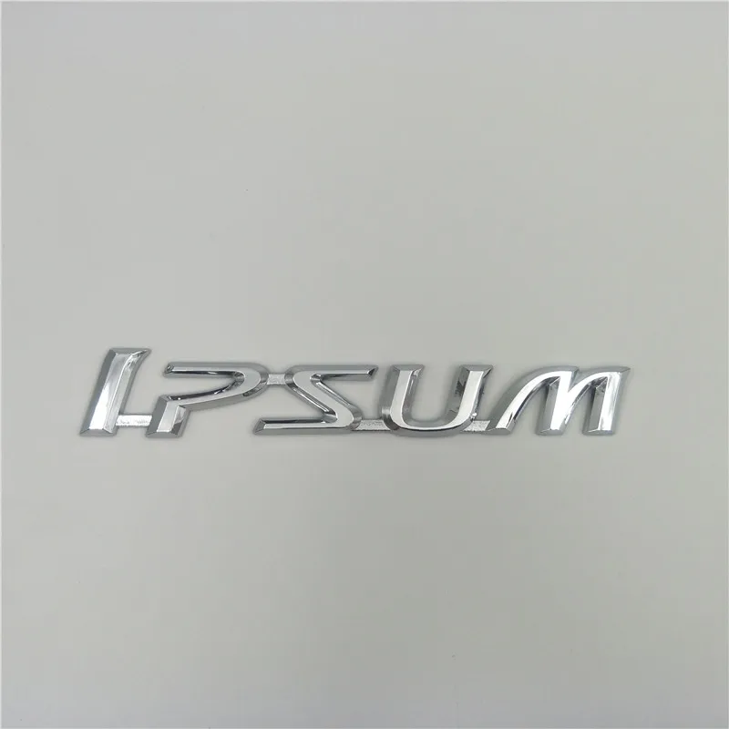 Наклейка с логотипом для Toyota Ipsum хромированная эмблема бейдж | Автомобили и