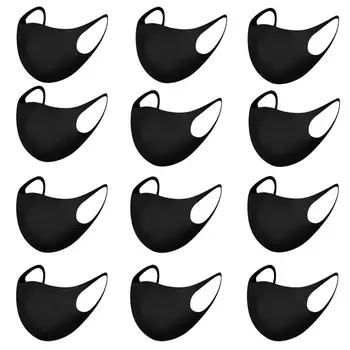 

12pcs Set Cotton Mouth Mask Anti Haze Dust Washable Reusable Women Men Children Dustproof Mouth-muffle Mask Face Mouth Masks 5