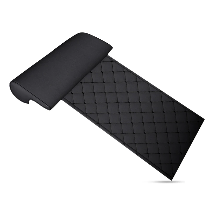 AAutomobile Seat Leather Leg Pad Support Extension Mat Soft Foot Cushion Knee Memory Universal Black | Автомобили и мотоциклы