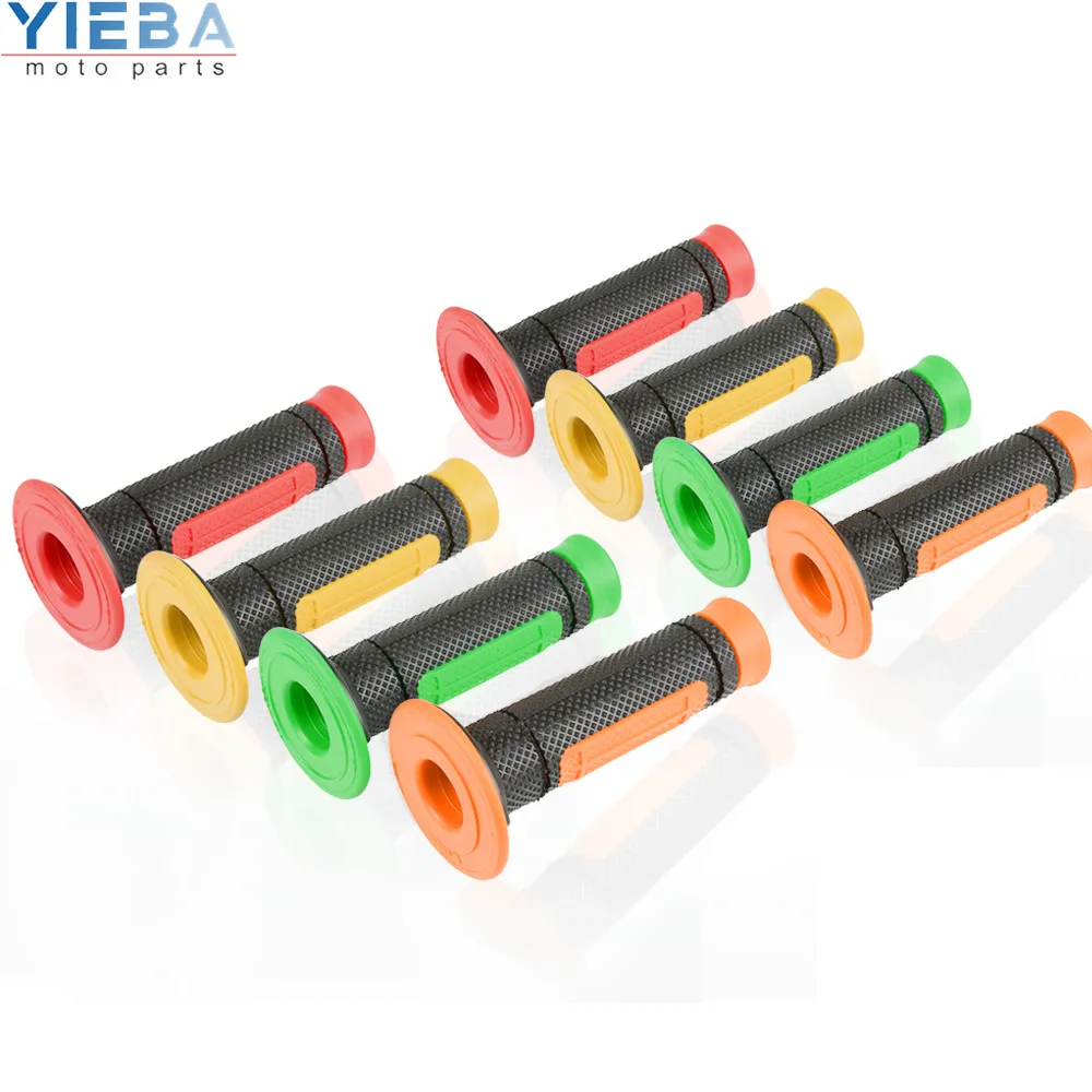 Для KAWASAKI KL250 KL650 KLF110 KLF185 KLF220 KLF300 KLR250 KLR650 KZ440 резиновые 7/" 22 мм руль мотоцикла рукоятка ручки