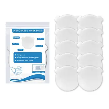

10/20Pcs Disposable Three Layers Non-Woven Cotton Mask Pad Breathable Respirator Filter Replacement Gasket Cushion