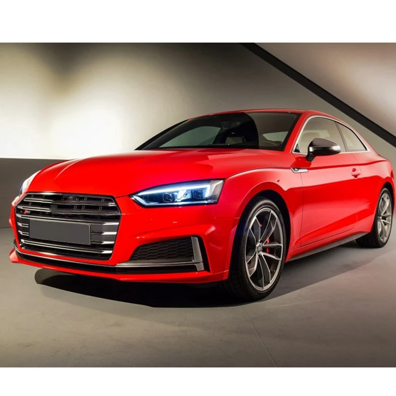Передний противотуманный светильник, решетка для Audi A5 B9 Sline S5, передний бампер, нижний противотуманный светильник, решетка для лампы, решетка для гриля, соты, шестигранная