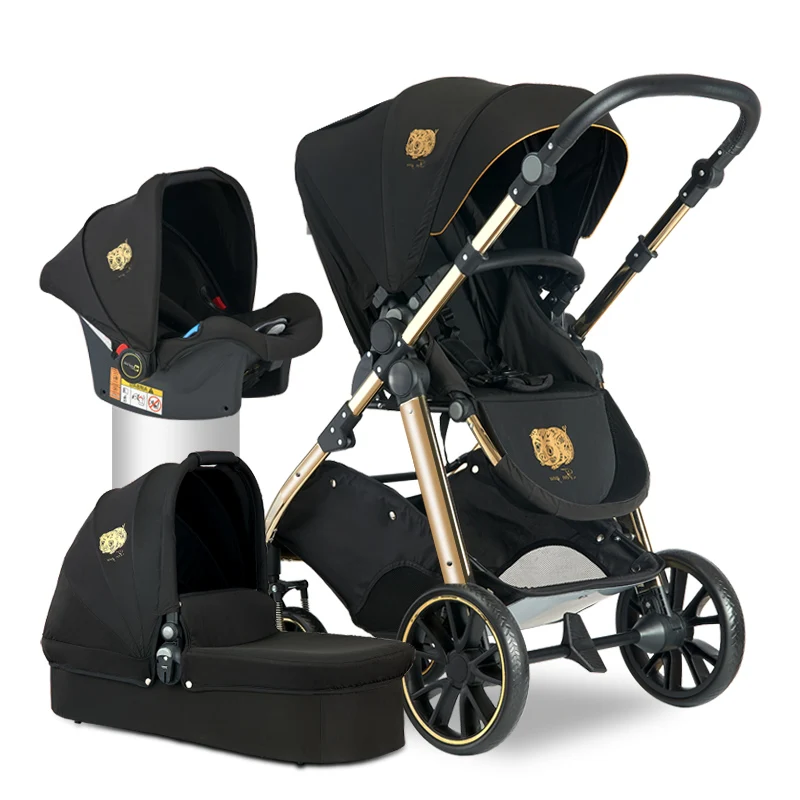 Coolbaby High View, детская тележка, европейская, двусторонняя, амортизатор, тележка, складная, переносная, можно взять с собой лежа, детская тележка