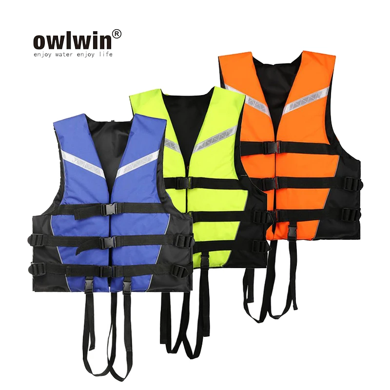 Спасательный жилет для рыбалки спасательный из плотной ткани Оксфорд взрослых