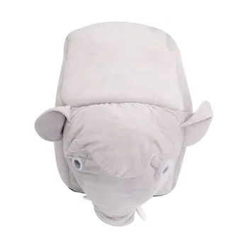 

1pc Elephant Shaped Pet House Winter Warm Cat Nest Pet Sleeping House (Gray)