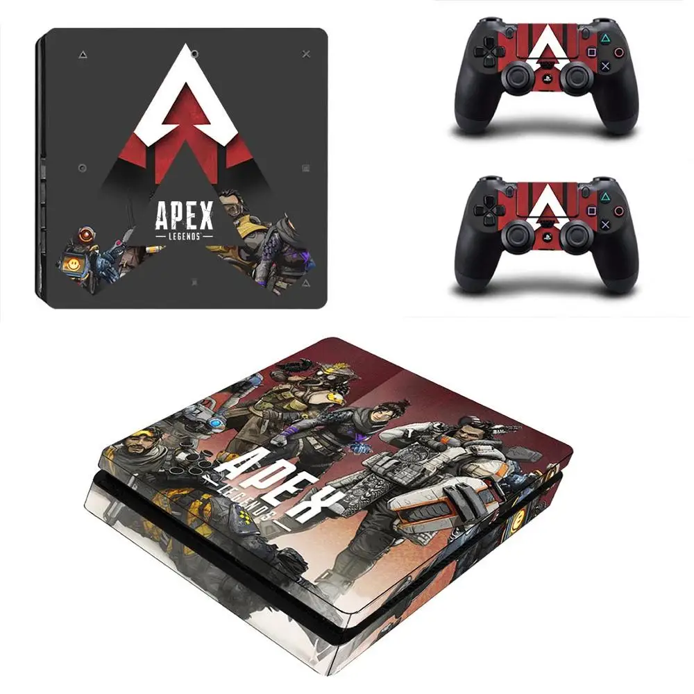 YSP4S-3367 Наклейка s Apex legends PS4 Slim PS 4 Play станция 4 тонкие виниловые наклейки для кожи наклейка для playstation 4 тонкая консоль и контроллер - Цвет: YSP4S-3367