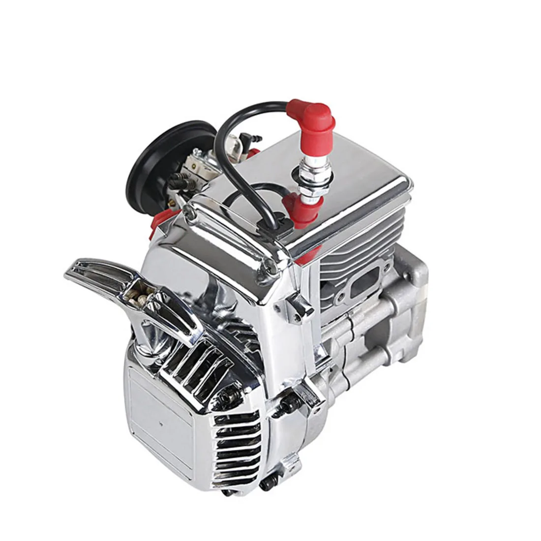 36cc Single-cylinder Two-stroke 3.51 Hp Four-Point Fixed Easily Starting Engine for 1/5 Rovan LT LOSI RC Car-(High-end Version