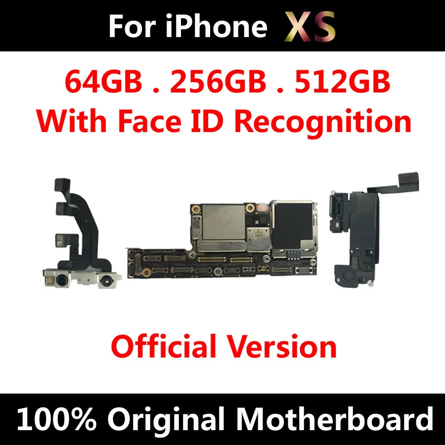 Полнофункциональная материнская плата для iPhone XS с/без Face ID Заводская