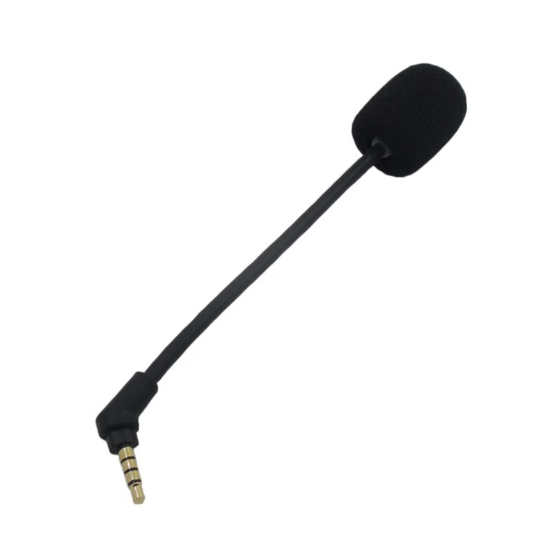 

Mic Microphones with 0.14IN Plug Jack Compatible with-HYPERX Cloud Flight/Flight S Headsets HeadPhones Replacement 95AF