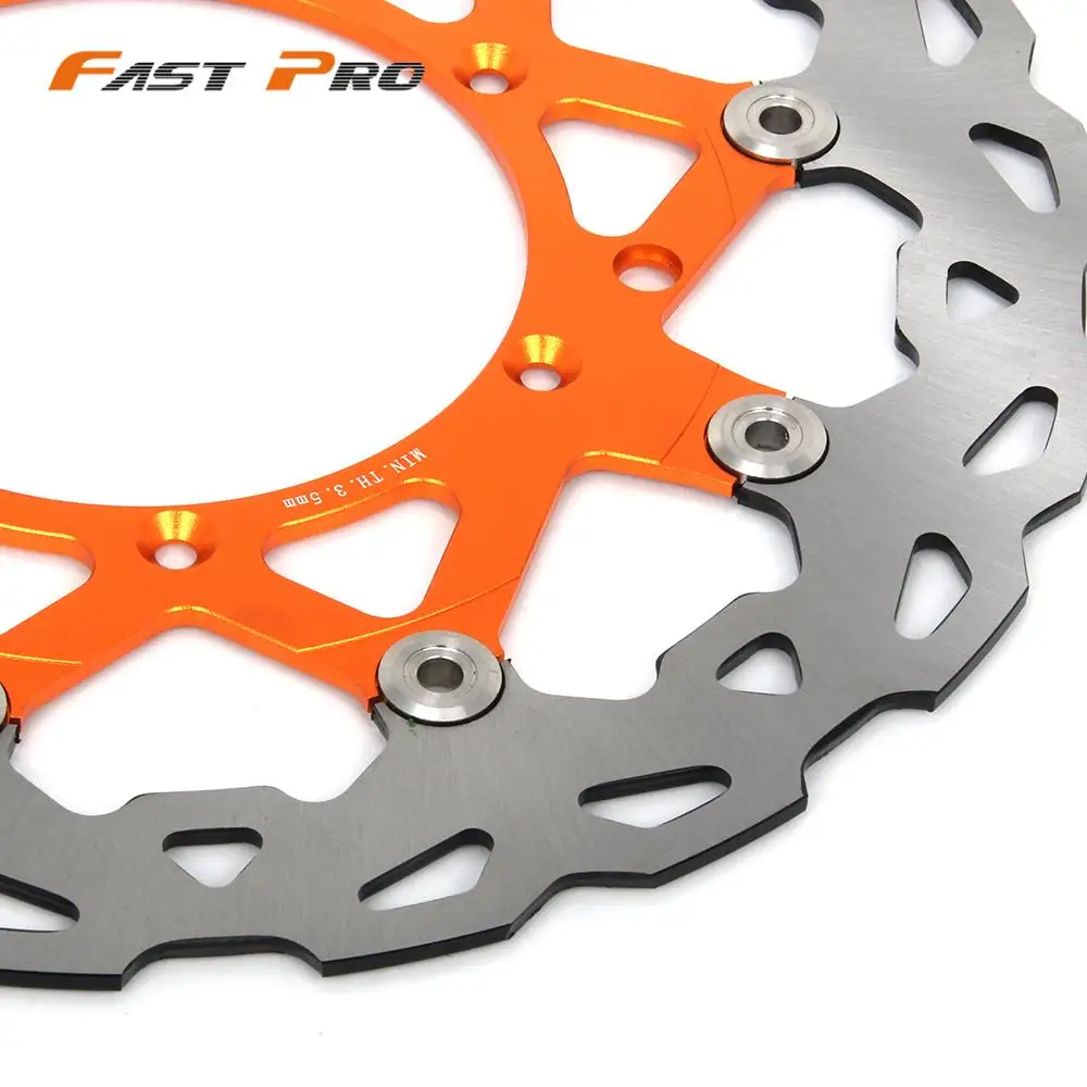 320 мм мотоцикл передний плавающий тормозной диск ротора для KTM EXC excf XC XCF XCW xcfw MX GS SX SXF SXS XMR Enduro Supermoto