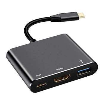 

Type C USB 3.1 To 4K HDMI HDTV Adapter Converter Portable For Laptop Office EM88