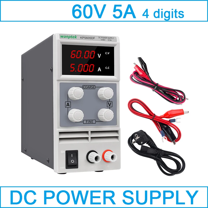 Регулируемый Импульсный dc лабораторный источник питания переменный 60V 2A 3A 5A Регулируемый силовой модуль лабораторный источник питания цифровой