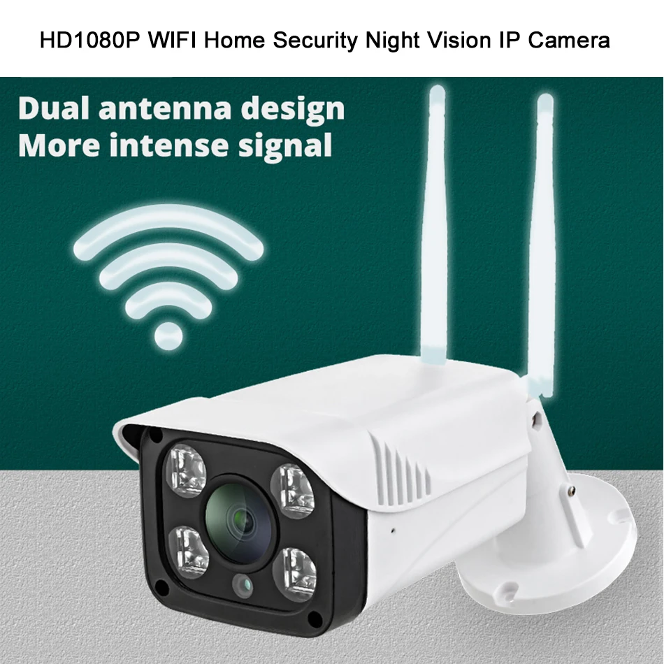 KERUI видеонаблюдения CCTV wifi камера HD 1080P наружная Водонепроницаемая инфракрасная камера ночного видения безопасности Видео IP камера