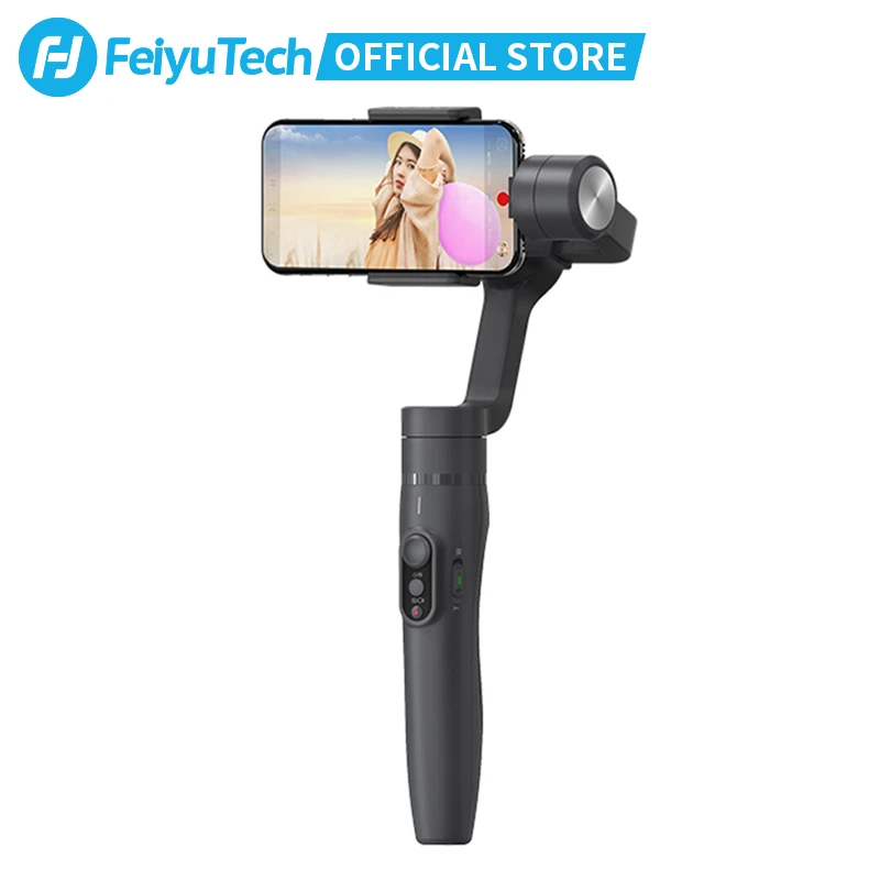 FeiyuTech Vimble 2 Smartphone Gimbal 3-Axis Handheld Stabilizer with 183mm Extension Pole Tripod for iPhone X 8 7 XIAOMI Samsung