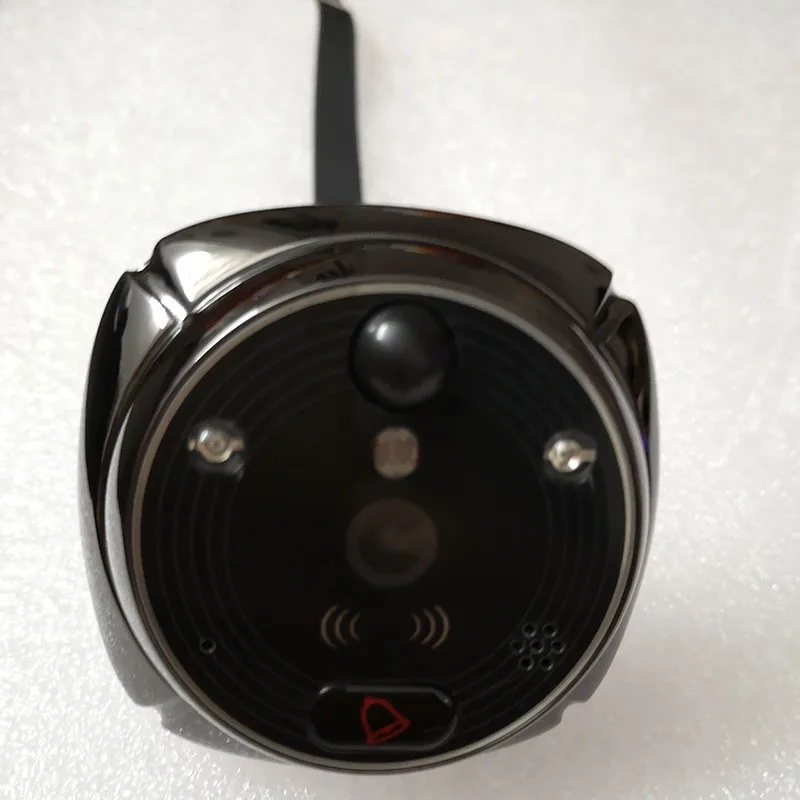 Silver ROLLUP iHome4 WiFi глазок дверная камера дверной звонок только видео IP дверной звонок ИК PIR детектор движения сигнализация только дверной звонок - Цвет: Silver