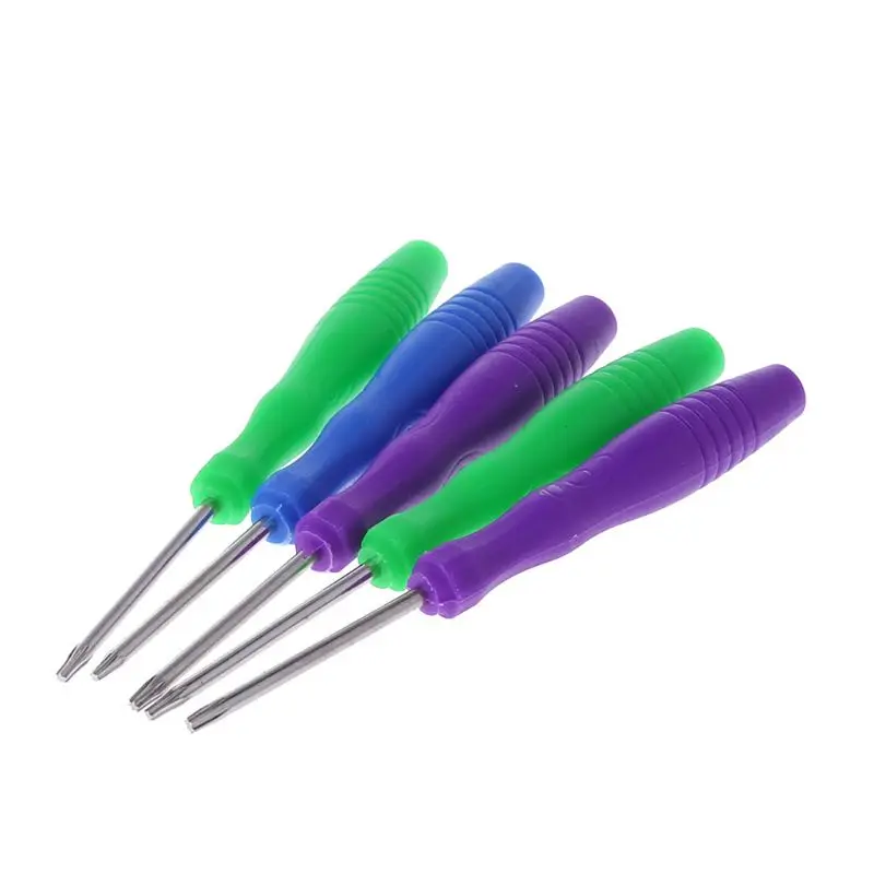 5 In 1 Torx Magnetic Screwdriver Set Hand Tools Repair Open Kit T2 T3 T4 T5 T6