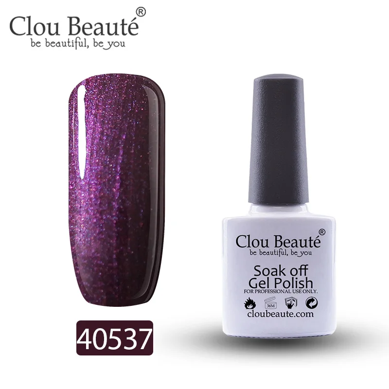 Гель-лак для ногтей Clou Beaute 79 цветов полуперманентный замачивающийся лак для ногтей маникюрный УФ СВЕТОДИОДНЫЙ Цветной Гель-лак 10 мл серия Nude - Цвет: 40537