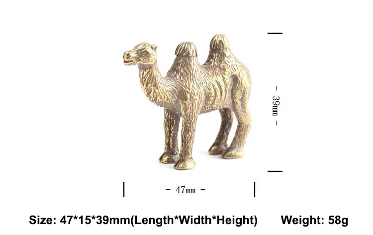 Retro Animal Camel Statue Desk Decoration (7)