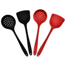Силикагель кухонная посуда антипригарная Кастрюля силикагель лопатка для геля кухонная лопатка дуршлаг ладель не повреждает горшок силикагель Ки