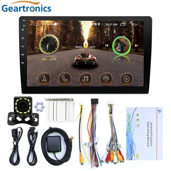 

10.1" Car Multimedia Player 2 din Android Stereo Radio Bluetooth WIFI Audio Mirrorlink MP5 Player DVR Dash Cam With Rear Camera