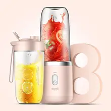 Deerma 400 мл 140 Вт переносной блендер Зарядное устройство USB соковыжималка мини сока чашка-миксер