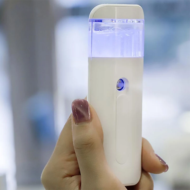 

Portable Recharge Max 800ppb Hydrogen Water Mist Spray Ultrasonic Nano Mist Deep Moisturizing Anti-Aging & Skin Rejuvenation