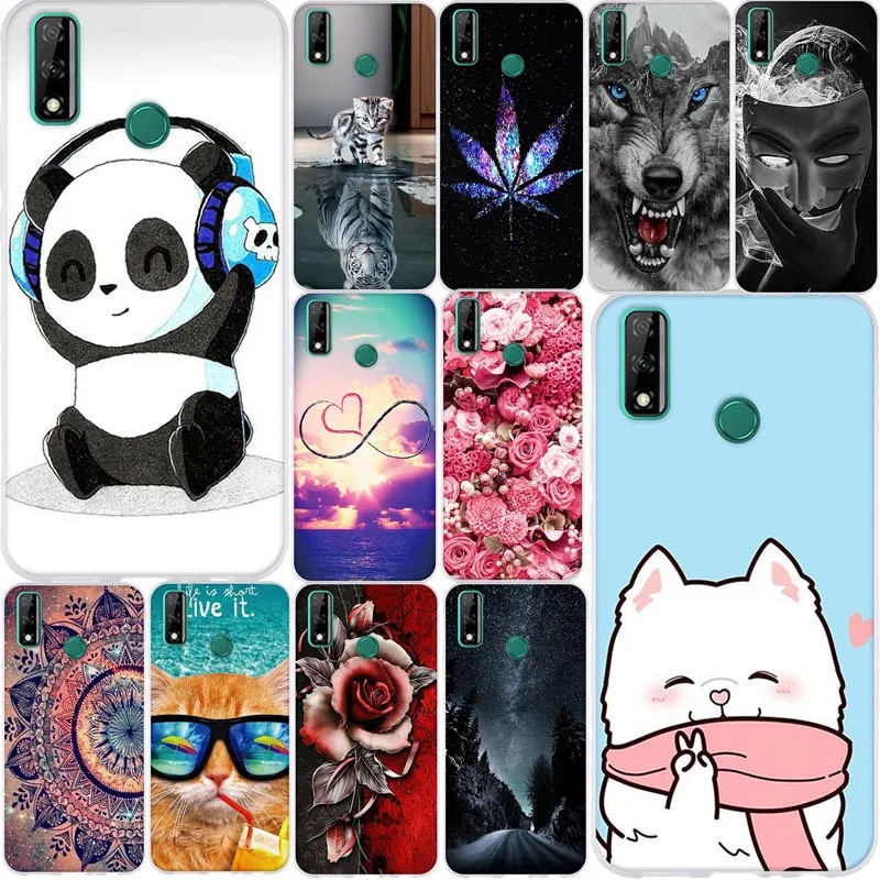 Чехол для Huawei Y8s мягкий силиконовый чехол из ТПУ Y8 s Y 8 с рисунком панды Y8S S |